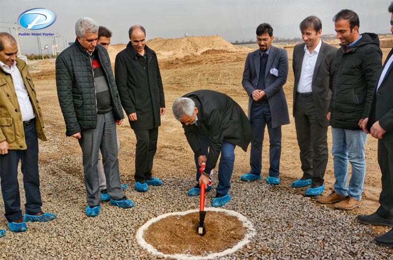 مراسم کلنگ‌زنی پروژه کارخانه تولید پودر شوینده پدیده شیمی قرن برگزار شد